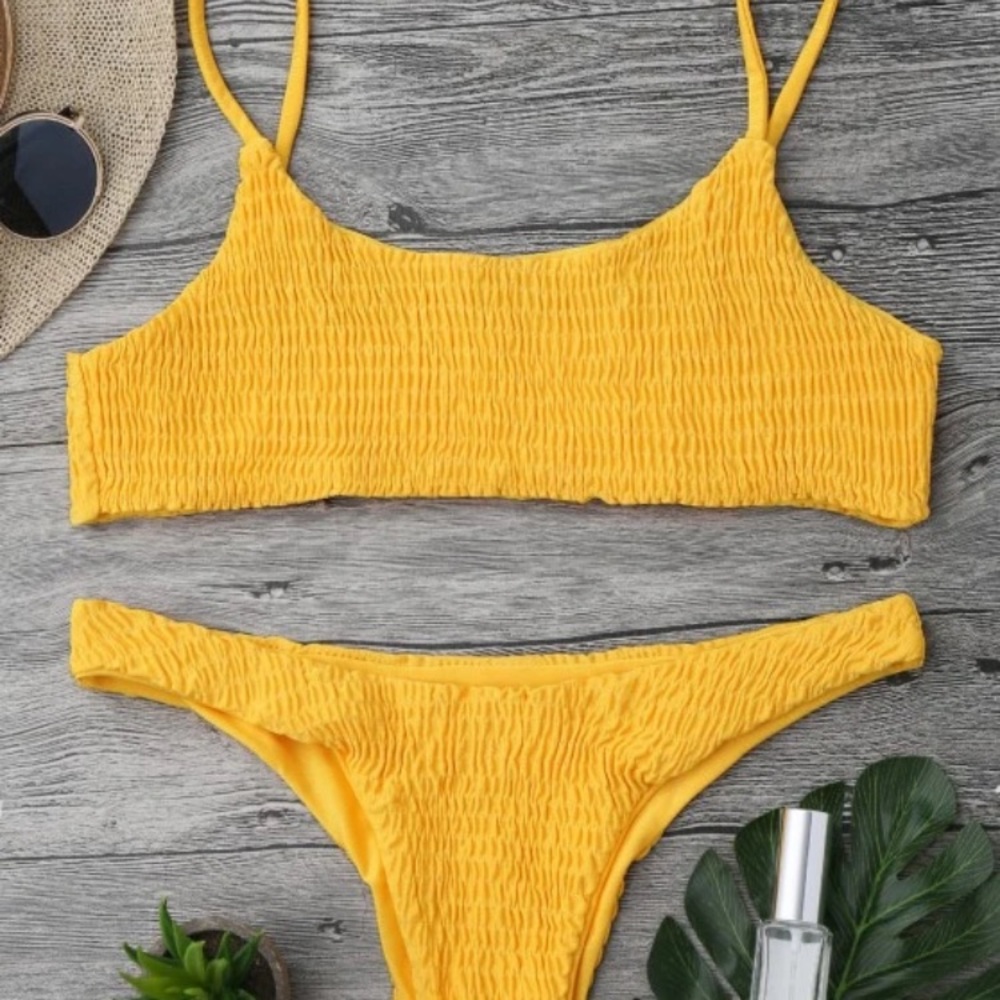 ZAFUL yellow bikini